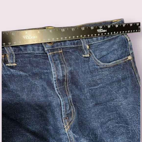 Flint and Tinder Stretch Selvedge Jeans Men 36x29 *READ Slim Fit Japanese Denim - Picture 4 of 11